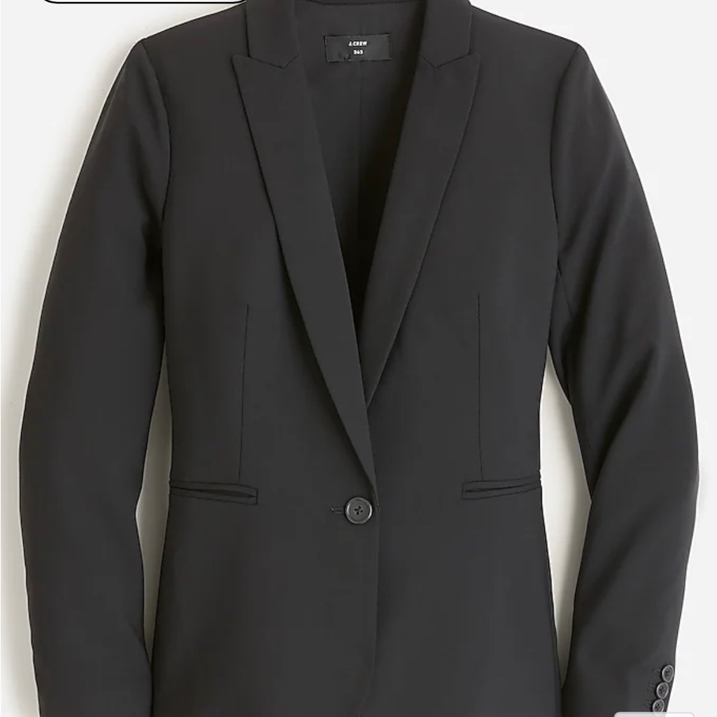 Jcrew 364 Italian Wool Blazer Size 4